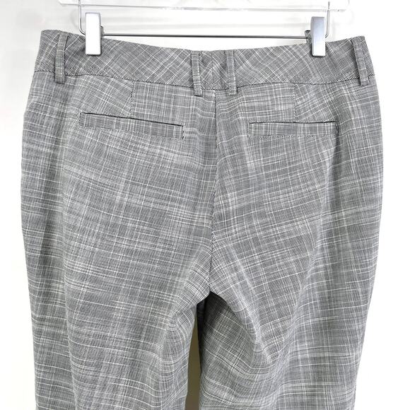 EXPRESS DESIGN STUDIO Plaid Bootcut Dress Pants - Picture 10 of 12
